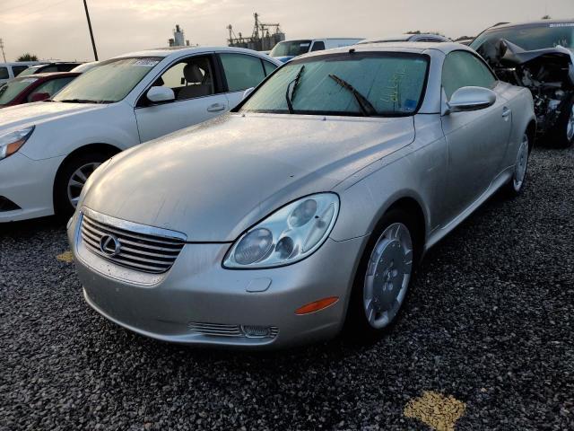 JTHFN48Y420032917 - 2002 LEXUS SC 430 SILVER photo 2