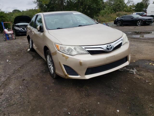 4T4BF1FK9CR255654 - 2012 TOYOTA CAMRY BASE GOLD photo 1