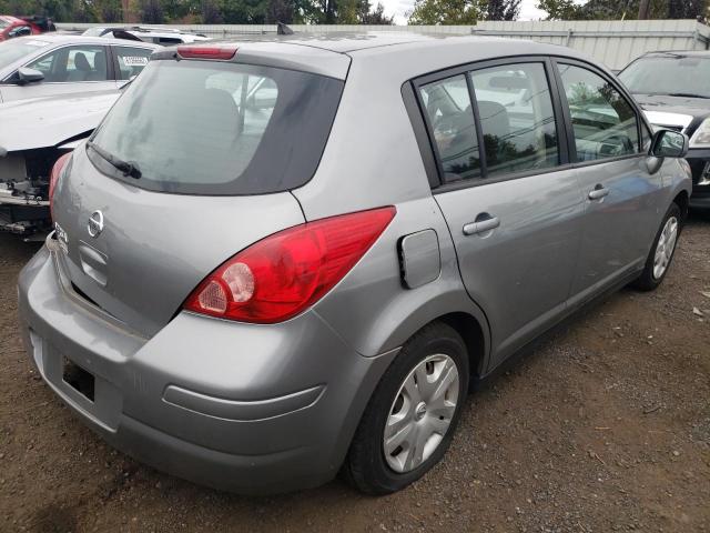 3N1BC1CP0CK812459 - 2012 NISSAN VERSA S SILVER photo 4