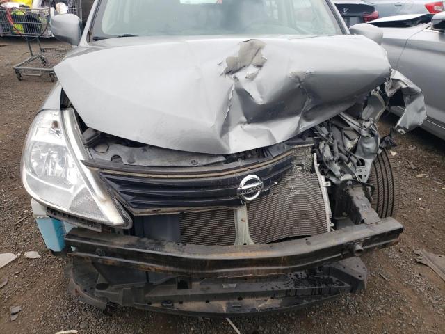 3N1BC1CP0CK812459 - 2012 NISSAN VERSA S SILVER photo 9