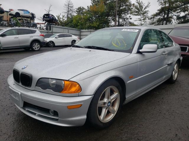 WBABN33402JW50869 - 2002 BMW 325 CI SILVER photo 2