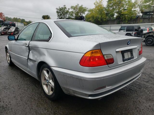 WBABN33402JW50869 - 2002 BMW 325 CI SILVER photo 3