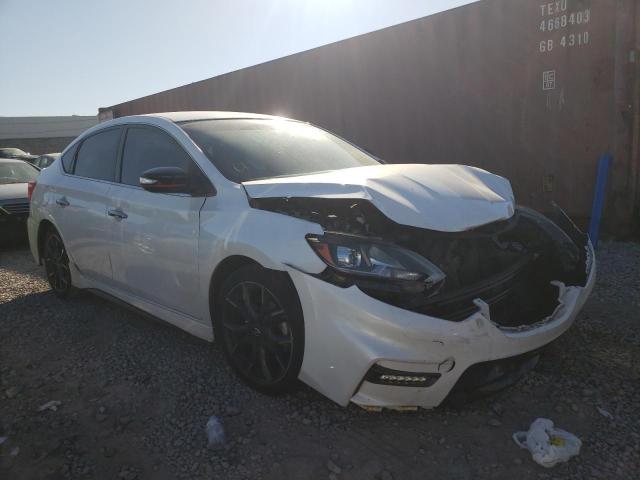 3N1CB7AP4HY392366 - 2017 NISSAN SENTRA SR WHITE photo 1