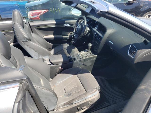 WAUVGAFH6BN005274 - 2011 AUDI S5 PRESTIG GRAY photo 5