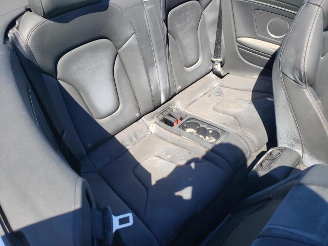 WAUVGAFH6BN005274 - 2011 AUDI S5 PRESTIG GRAY photo 6