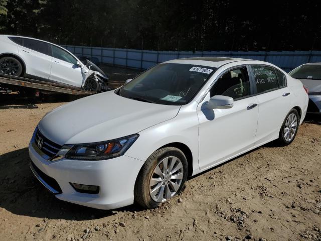 1HGCR2F83EA292094 - 2014 HONDA ACCORD EXL WHITE photo 2