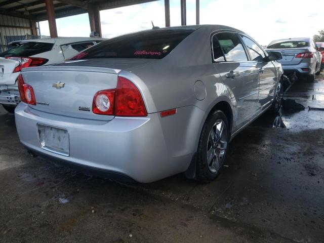 1G1ZC5E1XBF383869 - 2011 CHEVROLET MALIBU 1LT 银色 照片 4