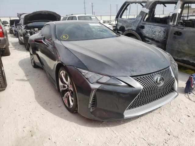 JTHHP5AY2JA003959 - 2018 LEXUS LC 500 BLACK photo 1