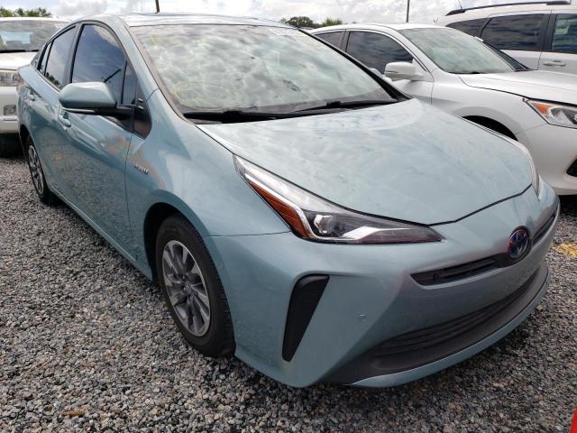 JTDKAMFU2M3146573 - 2021 TOYOTA PRIUS SPEC GREEN photo 1