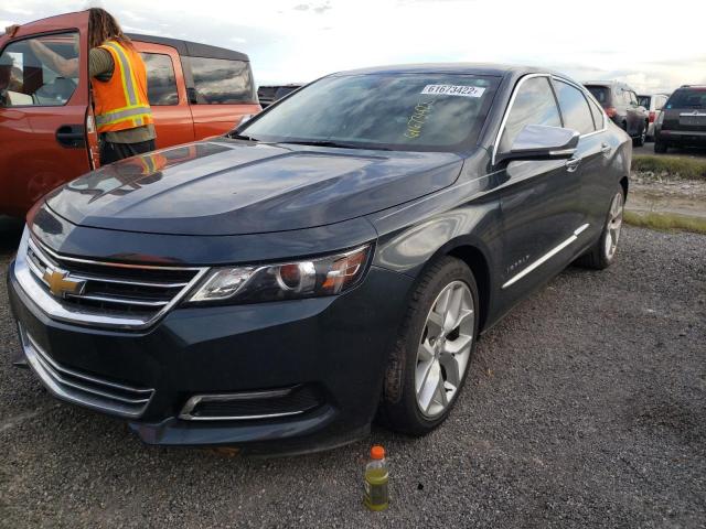 1G1125S37JU116947 - 2018 CHEVROLET IMPALA PRE SILVER photo 2