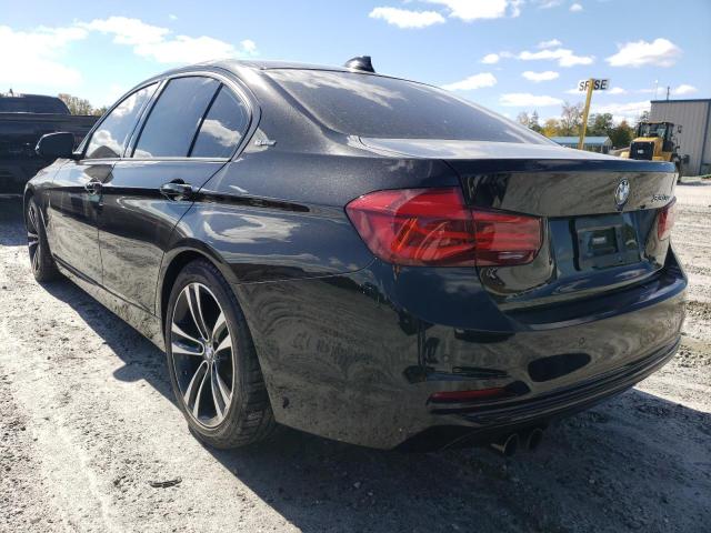 WBA8E1C56JA171524 - 2018 BMW 330E BLACK photo 3