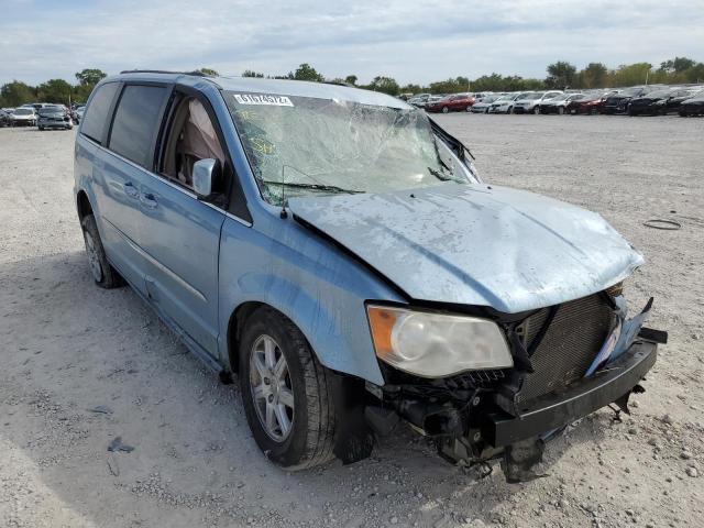 2C4RC1BG4DR518803 - 2013 CHRYSLER TOWN & COU BLUE photo 10