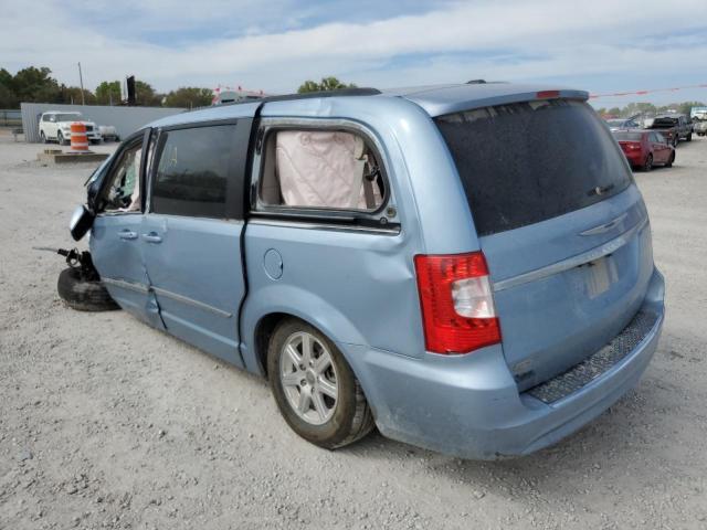 2C4RC1BG4DR518803 - 2013 CHRYSLER TOWN & COU BLUE photo 3