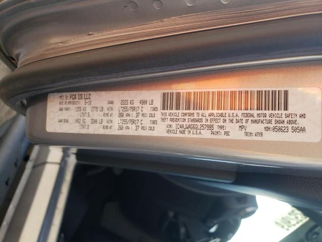 1C4AJWAG6GL257995 - 2016 JEEP WRANGLER S SILVER photo 10