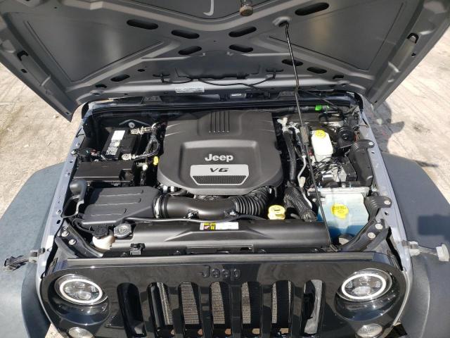 1C4AJWAG6GL257995 - 2016 JEEP WRANGLER S SILVER photo 7