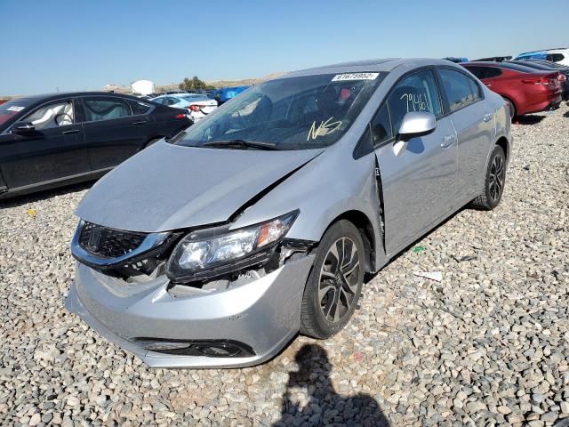 19XFB2F9XDE088106 - 2013 HONDA CIVIC EXL Gümüş foto 2