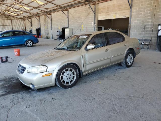 JN1CA31D9YT722156 - 2000 NISSAN MAXIMA GLE BEIGE photo 2