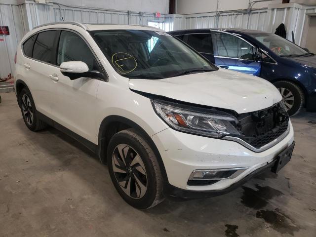 5J6RM4H95FL072089 - 2015 HONDA CR-V TOURI WHITE photo 1