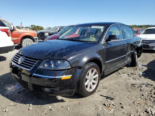 WVWPD63B54E277884 - 2004 VOLKSWAGEN PASSAT GLS BLACK photo 2