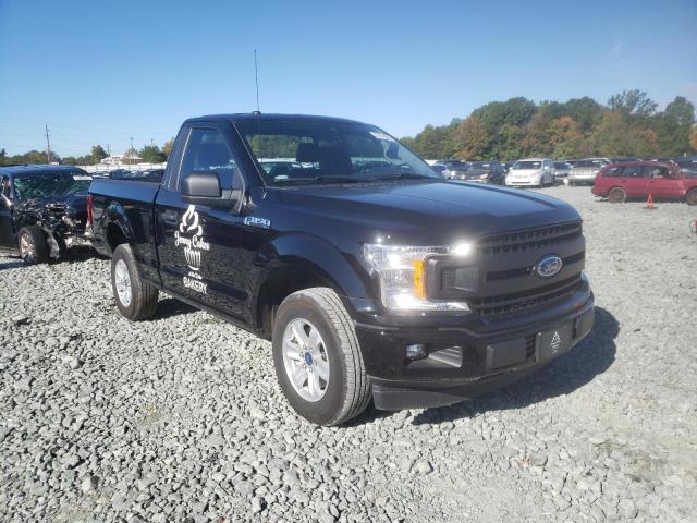 1FTMF1C54KKE28738 - 2019 FORD F150 BLACK photo 1