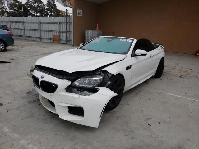 WBSLZ9C56EDZ78641 - 2014 BMW M6 WHITE photo 2
