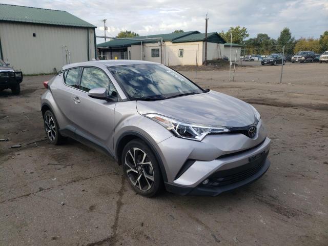 JTNKHMBX2K1014106 - 2019 TOYOTA C-HR XLE SILVER photo 1