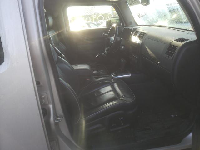 5GTDN13E378103109 - 2007 HUMMER H3 SILVER photo 5