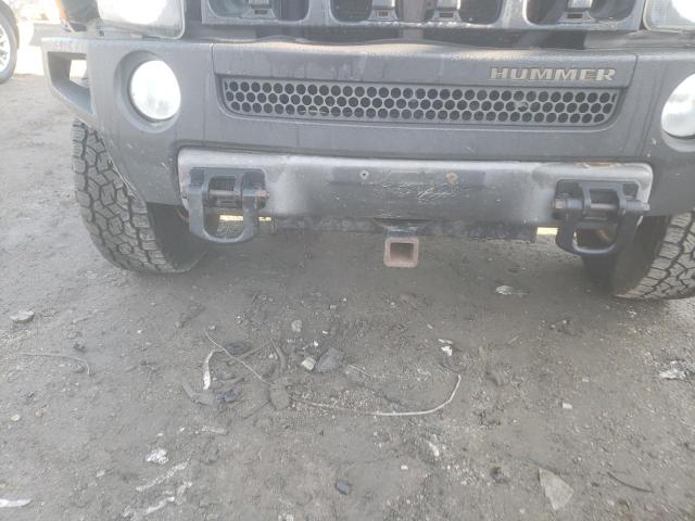 5GTDN13E378103109 - 2007 HUMMER H3 SILVER photo 9