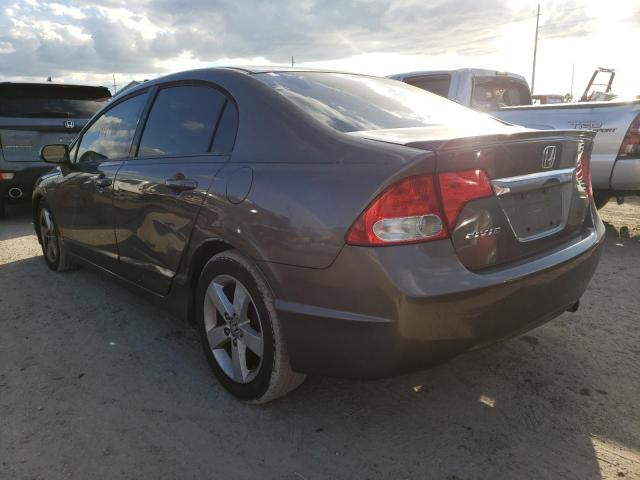 19XFA1F61BE037495 - 2011 HONDA CIVIC LX-S Сұр фото 3