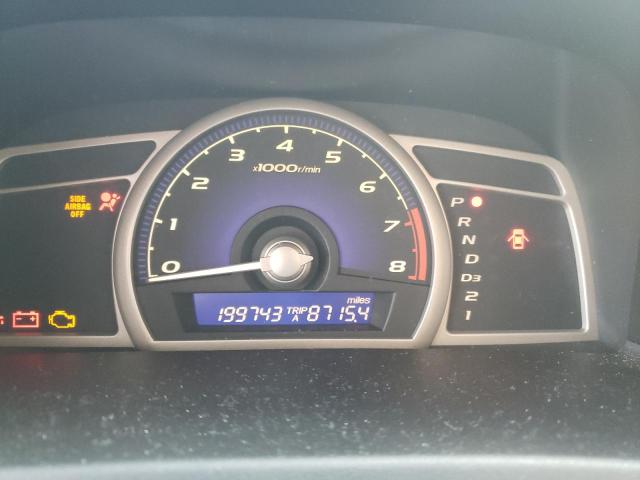 19XFA1F61BE037495 - 2011 HONDA CIVIC LX-S Сұр фото 8