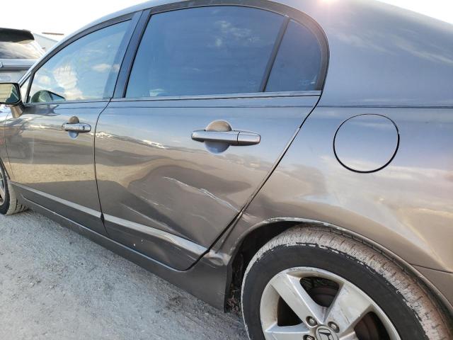 19XFA1F61BE037495 - 2011 HONDA CIVIC LX-S Сұр фото 9