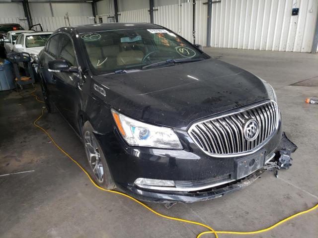 1G4G45G3XGF170398 - 2016 BUICK LACROSSE S BLACK photo 1