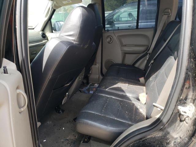 1J4GL38K86W173794 - 2006 JEEP LIBERTY RE BLACK photo 6