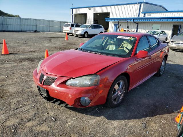 2G2WP552961272755 - 2006 PONTIAC GRAND PRIX წითელი ფოტო 2
