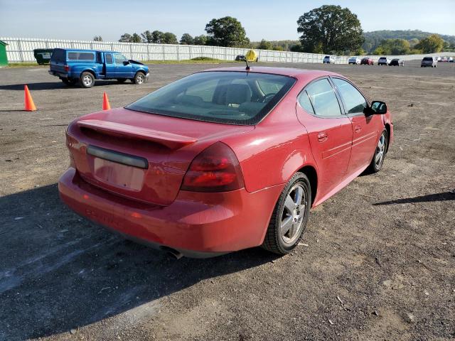 2G2WP552961272755 - 2006 PONTIAC GRAND PRIX წითელი ფოტო 4