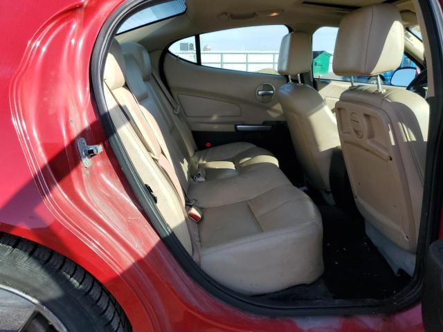 2G2WP552961272755 - 2006 PONTIAC GRAND PRIX წითელი ფოტო 6