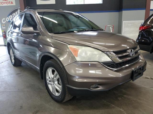 5J6RE4H79AL012658 - 2010 HONDA CR-V EXL BROWN photo 1