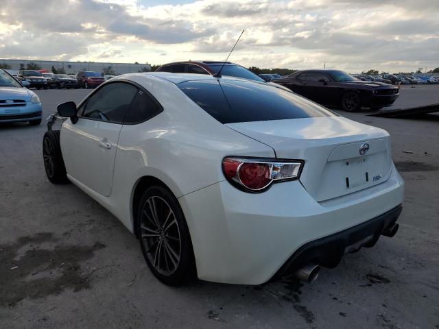 JF1ZNAA10D2731842 - 2013 TOYOTA SCION FR-S WHITE photo 3