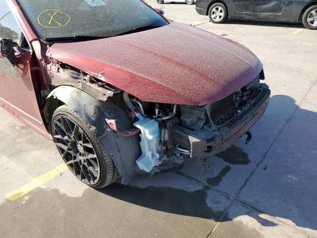 1VWDT7A32HC008831 - 2017 VOLKSWAGEN PASSAT R-L BURGUNDY photo 9