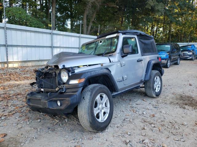 1C4GJXAG0KW****** - 2019 JEEP WRANGLER S 灰色 照片 2