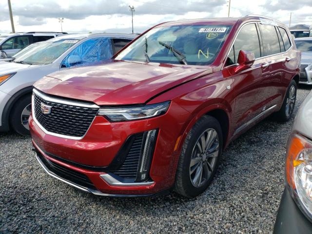 1GYKPCRS4MZ165412 - 2021 CADILLAC XT6 PREMIU BURGUNDY photo 2