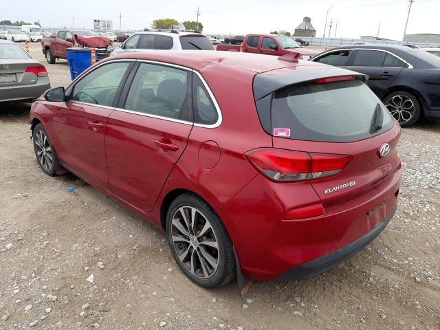 KMHH35LEXJU062462 - 2018 HYUNDAI ELANTRA GT RED photo 3