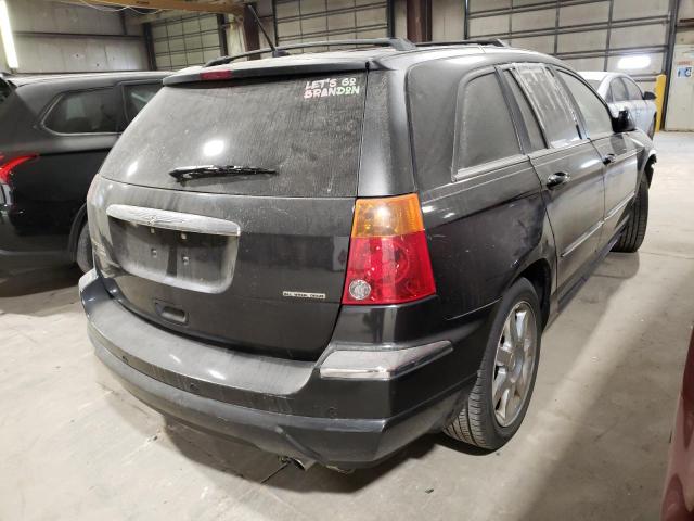 2A8GF78X88R608186 - 2008 CHRYSLER PACIFICA L BLACK photo 4