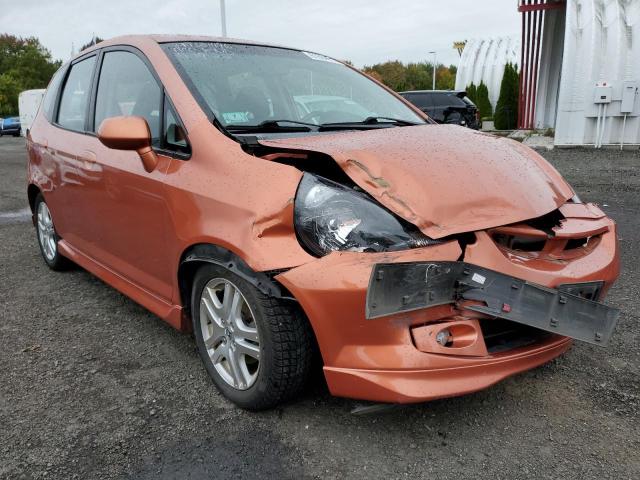 JHMGD38687S052910 - 2007 HONDA FIT S 橙色 照片 1