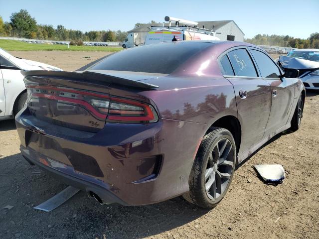 2C3CDXCT0LH228522 - 2020 DODGE CHARGER R/ PURPLE photo 4