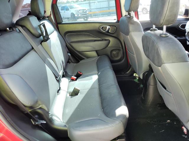 ZFBCFACHXEZ010317 - 2014 FIAT 500L LOUNG RED photo 10