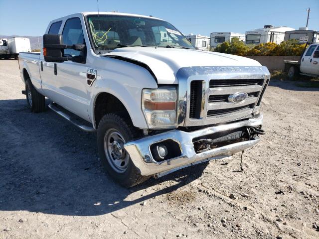 1FTWW3BR2AEA64857 - 2010 FORD F-350 SUPE WHITE photo 1