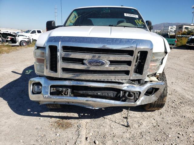 1FTWW3BR2AEA64857 - 2010 FORD F-350 SUPE WHITE photo 9