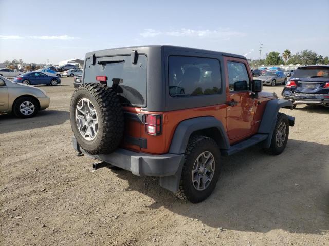 1C4BJWCG5EL301855 - 2014 JEEP WRANGLER R RED photo 4