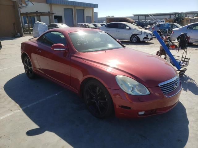 JTHFN48Y920019466 - 2002 LEXUS SC 430 RED photo 1